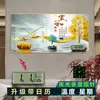 Relógio Relógio Luminoso Simples Moderno Relógio de Sala de Estar Relógio de Parede Novo Luminoso Decoração de Moda para Casa Relógio de Parede Atmosférico
