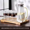 Vaso de Vidrio con Veta Vertical Resistente al Calor para Sala de Estar Doméstica, Taza para Beber Té, Taza de Café, Taza de Alto Valor de Color 6