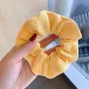 Colección de scrunchies de verano: versátiles ligas coreanas para el cabello, cuerdas para el cabello estilo universitario fresco, accesorios elásticos para el cabello, accesorios para la cabeza para mujeres