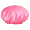 Gorro de ducha impermeable para mujer, gorro de ducha elástico reutilizable de doble capa, gorro de baño de viaje.
