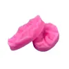 2 piezas molde de silicona líquida de iris de tamaño pequeño, herramienta de modelado DIY para fondant B038