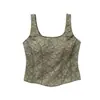 Camisole de renda feminina colorida e diversificada, sutiã sem bojo, fino, com aro lateral, afina a cintura, para usar por baixo ou por cima