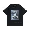 [Siete Colores] Colección de Camisetas de Manga Corta de la Marca Estadounidense de Moda Stussy para Hombres y Mujeres en Gira Mundial