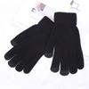 Luvas de Tela Sensível ao Toque à Prova de Frio para Estudantes Outono e Inverno, Luvas de Lã Tricotadas Grossas de Fleece para Ciclismo ao Ar Livre no Inverno Antiderrapantes para Mulheres, Quentes