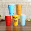 Vaso de papel desechable directo de fábrica engrosado para bebidas té con leche café vaso de papel se puede imprimir logo publicidad Vaso para leche de soya