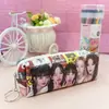 Han Xing accesorio tinta rosa straykids ive TWICE personalidad PU almacenamiento bolsa de papelería estuche de lápices accesorio estrella