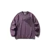 Camiseta de manga larga holgada de secado rápido, estilo funcional para exteriores, retazos BLACKARMADA, unisex, top atlético, LST99037