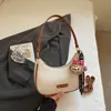 Bolsa Maillard Feminina 2025 Nova Tendência Moda Versátil Bolsa de Ombro Bolsa de Axila de Alto Padrão Bolsa Transversal para o Dia a Dia