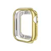 Funda para Apple Watch S10 Funda AppleWatch10 Agujero Cuadrado Funda de TPU Apple S10TPU Funda de Media Bolsa