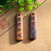 Madera de Azufaifo Golpeada por el Rayo Pixiu que Trae Fortuna Espíritu de la Montaña Moneda de Dinero Colgante DIY Placa de Madera Accesorios Bolsita para Joyería Estilo Taoísta Colgante Adorno de Placa de Madera