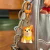 Chaveiro de Cachorro de Desenho Animado Pingente de Bolsa Ursinho de Pelúcia de Desenho Animado Pingente de Carro de Trabalho Presente Criativo para Eventos Atacado