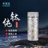 Shuiyisheng Camada Dupla Titânio Puro Garrafa Térmica Mini Portátil Copo de Água Feminino Alto Valor de Cor Pequena Capacidade Copo Portátil 2024