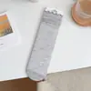 Meias Jk de Renda Vazada para Mulheres, Estilo Verão Fino, Meias de Cano Médio com Borda Franzida, Meias Longas Pretas e Brancas Florais