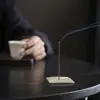 Quemador de Incienso de Sándalo Portainciensos de Cerámica Soporte Creativo para Incienso de Ágila para el Hogar Soporte de Incienso Vintage Zen para Interiores Ceremonia del Té