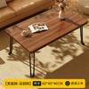 Mesa dobrável moderna e simples, mesa de centro retangular, mesa de jantar portátil para sala de estar, apartamento pequeno, mesa de estudo