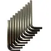 Chave Allen em L de Aço Inoxidável 304 Sus304 Magnetismo Fraco Resistente à Ferrugem H5*25*65