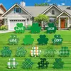 El St Más Vendido de Amazon. Decoración Colgante del Día de San Patricio, un Trébol Colgante para Decoración Interior y Exterior de Césped y Jardín