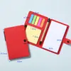 A Amazon fornece blocos de notas com botões, conjuntos de índices de notas adesivas, cadernos criativos com canetas, cadernos simples portáteis de cor sólida