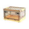 Caja de almacenamiento grande con envío gratuito, caja de almacenamiento transparente para juguetes y libros para el hogar, caja de almacenamiento de plástico para ropa y refrigerios, cajón plegable para almacenamiento