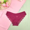 Braguitas para Mujer Sin Costuras de Tiro Bajo Caladas Malla Transpirable Braguitas para Mujer Amigables con la Piel Braguitas de Encaje Sexy para Mujer