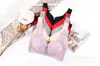 Sutiã Water Lotus 227 Sem Aro Tipo Regata Fino Respirável Juventude Levanta Seios Roupa Íntima Sexy Sutiã Traseiro com Quatro Colchetes