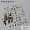 Pegatinas de Halloween para Uñas DIY Calabaza Linda Fantasma Pegatinas para Uñas Transfronterizas Europeas y Americanas Relieve Pegatinas de Uñas Tridimensionales