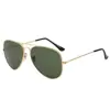 Óculos de Sol para Homens e Mulheres, Estilo Aviador Retrô, Óculos de Sol com Lente Colorida Clássica da Moda 3026