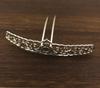 Corona para el cabello de Hanfu antigua hecha a mano, corona de fénix, horquilla para el cabello, accesorios versátiles para el cabello, accesorios para el cabello, material para accesorios
