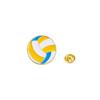 Broche de reunión deportiva caricatura lindo modelado de fútbol baloncesto serie deportiva decoraciones ropa infantil insignia de aleación