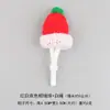 Conjunto Transfronterizo de Mini Gorro y Bufanda Tejidos de Navidad Decoración de Muñeca Decoraciones Navideñas de Ganso Grande Decoraciones Navideñas