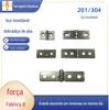 Atacado do Fabricante Mini Pequena Dobradiça Prancheta 31*14*0.5 Placa de Virar Horizontal Dobradiça Plana de Ferro Galvanizado