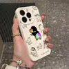 Capa Colorida Xiaoxin para Celular Iphone17Pro Adequada para Apple 15Promax Desenhos Divertidos 16Pro Anti-Queda 14