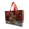 Bolsas navideñas no tejidas recubiertas transfronterizas en stock, bolsas de compras ecológicas, bolsas de regalo de color, fabricantes mayoristas de bolsos