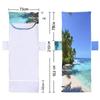 Suministro Directo de Fábrica Cubierta de Microfibra para Silla de Playa Toalla para Silla Lounge Bolsa para Toalla de Playa Estampado Digital Estampado Marino