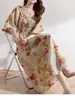 Comercio exterior transfronterizo, vestido estampado de estilo europeo para mujer, nuevo, moderno y versátil, adelgazante