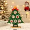 2026 Nova Decoração de Natal Pequena Árvore de Natal de Mesa Pacote de Material DIY para Casa Mini Enfeite Pequeno Presente