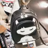 Mochila bolsa feminina bolsa Coringa couro pu grande capacidade mochila de lazer pode ser rotulada fábrica primeira geração de cabelo
