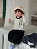 Ropa para Niños Estilo Coreano Conjunto de Otoño Ropa de Otoño para Bebés 2026 Ropa Infantil Conjunto Casual de Camiseta a Rayas para Niños Pantalones