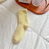 Calcetines de media pantorrilla para mujer con forro polar, Calcetines gruesos para maternidad, Terciopelo de visón, Calcetines cálidos para dormir en casa en otoño e invierno, Suaves y cómodos