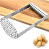 Prensa para papas de acero inoxidable prensa para papas herramienta para puré de papas moradas utensilio de cocina