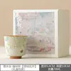 Taza de Té Kung Fu de Hortensia Ceniza de Hierba Estilo Chino Taza Maestra de Cerámica Hecha a Mano Taza de Té China para el Hogar Regalo de Vacaciones