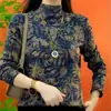 Controle de Transmissão ao Vivo Dropshipping Outono e Inverno 2025 Nova Camiseta de Veludo Fino de Manga Longa Feminina Gola Redonda Camiseta Básica Top Quente
