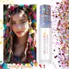 Bastón de Brillo Corporal para Festival de Carnaval Transfronterizo, Bastón de Brillo para Rostro, Sombra de Ojos con Brillo de Sirena, Maquillaje con Brillo Holográfico
