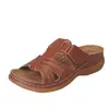 2026 Verano Exterior Suela Gruesa Versátil Casual Talla Grande 35-43 Chanclas Playa Transpirables Ligeras Sandalias