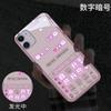 Adecuado para Funda de Teléfono Apple 13, iPhone 14 Plus con Luz de Llamada Entrante, Código Digital 16 Plus, Modelo Nuevo 15, 17 Tendencia