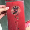 Envelope Vermelho Fosco Chinês de Ano Novo 2025 Novo Estilo Cheio de Bênçãos para o Ano Novo e Saudações de Ano Novo São Sacos de Envelope Vermelho