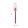 Espátula de Silicona Integrada Translúcida Forma de T Tamaño Pequeño Resistente al Calor Raspador de Crema para Pasteles Raspador de Cocina para Hornear En Stock