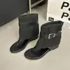 Sandalias de Dedo de Verano Nuevo Estilo Retro Estilo Chica Caliente de Vacaciones con Aumento Oculto de Altura, Sandalias Romanas de Pierna Ancha Adelgazantes