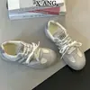 Zapatos de entrenamiento alemanes con cordones de piel de vaca zapatos de carreras para mujer 2026 zapatos nuevos de otoño zapatos deportivos casuales para mujer Zapatos Forrest Gump