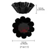 Molde para Tartaletas de Huevo con Forma de Crisantemo, Molde con Forma de Girasol, Bandeja Pequeña para Hornear Pasteles, Molde Comercial para Tartaletas de Huevo